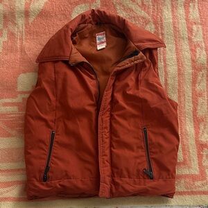 Vintage frost line kit Rust Orange down vest
